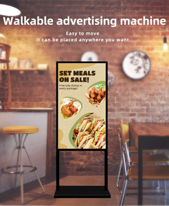 Pantalla Publicitaria Digital Comercial de 43/55/65 Pulgadas, Señalización Digital con Soporte de Pie para Android - Product Image 3