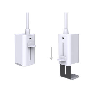 <span class=keywords><strong>Lampe</strong></span> à <span class=keywords><strong>pince</strong></span> alimentée par batterie, <span class=keywords><strong>lampe</strong></span> de bureau rechargeable à clipser pour la lecture et le bureau - Product Image 2