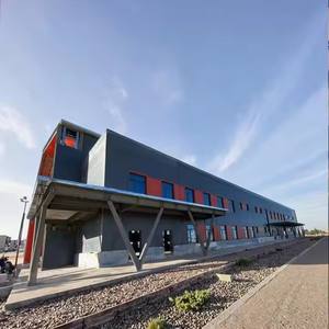 Vente en gros bon marché Hangars de stockage Entrepôt préfabriqué extérieur Cabane préfabriquée à structure en acier pour maison de Chine - Product Image 4