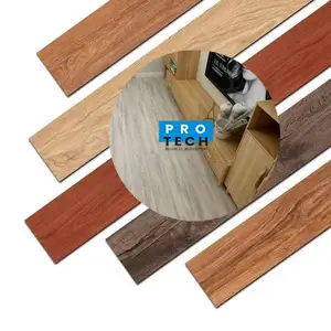 价格优惠豪华防滑Piso Vinilico Pvc木质风格石材塑料乙烯基Spc地板/