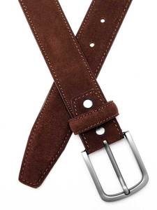Ceinture en cuir décontractée pour homme, best-seller, avec boucle à ardillon durable, confortable et ajustable, idéale pour un style habillé ou décontracté. - Product Image 3