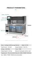 Machine à Bubble Tea Automatique Intelligente pour Boissons Froides, Café, Boba, Thé au Lait pour Salon de Thé