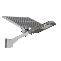 Lampadaire solaire LED tout-en-un de haute qualité, super lumineux, étanche IP65, en aluminium moulé sous pression, à montage mural, 100-300W