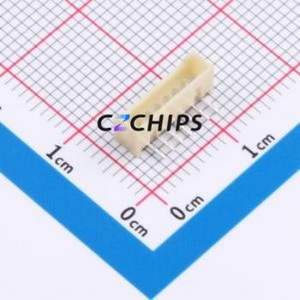 HCZZ0570-7 Wire-to-Board Pin Header Bent Lead Through Hole,P=1.25mm Connector 1x7P 1.25mm Right Angle Insert PicoBlade (MX 1.25) - Product Image 1