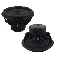 HYW-1575-039 Caisson de basses de voiture 15 pouces 3000W RMS OEM 90db SPL CE ODM Panier en aluminium moulé sous pression