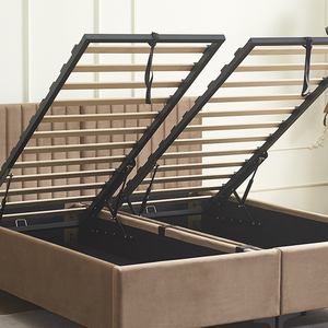 Custom Hotel Furniture <b>Bed</b> Frame Queen King Full Size Soft Upholstered <b>Bed</b> Storage <b>Bed</b> Double <b>Bed</b> for Bedroom - Product Image 5
