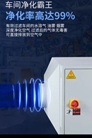Extracteur de fumée GGSK 28D, collecteur de brume d'huile, système de purification d'air, 750W, 1000m/h, aspiration 150mm, 220V/380V
