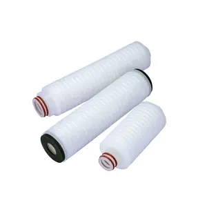 TS Filter Hydrophilic Mixed Cellulose Esters Pleated Filter Cartridges for Various Alcohol Filtration 0.45um Code 7
