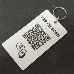 Etiqueta de equipaje habilitada con chip NFC de código QR de diseño <span class=keywords><strong>simple</strong></span> pero moderno y divertido para equipaje de viaje - Product Image 3