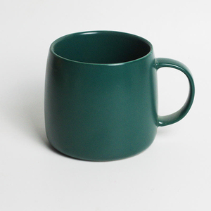 Tasse à café en céramique grande capacité 450 ml avec logo personnalisé, cadeau d'entreprise, mug pour la rentrée scolaire, couleur unie - Product Image 4