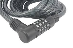 Candado en U Plegable con Cable de Acero Recubierto de PVC Modelo 21 de ONELUS, Fabricación OEM en Taiwán, Venta al por Mayor para Exportación - Product Image 3