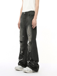 Pantalones Vaqueros Agger para Hombre, Textura Rampa, Corte Relajado, Estilo Trabajo, Proveedor - Product Image 1