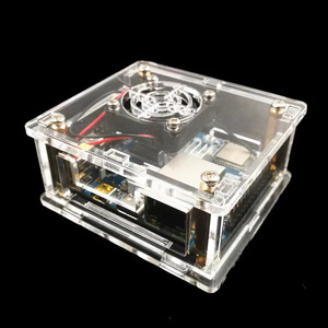 Carcasa de ABS para Orange Pi Zero 2, Cubierta Acrílica con Ventilador de Refrigeración, Accesorios Electrónicos para Orange Pi Zero 2 - Product Image 2