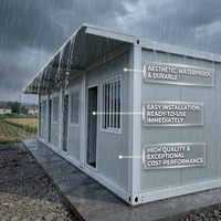 Casa Contenedor de Ensamblaje Rápido, Venta Directa de Fábrica, Edificio Modular Prefabricado, Precio Accesible, Grandes Proyectos de Construcción, Pedidos al por Mayor