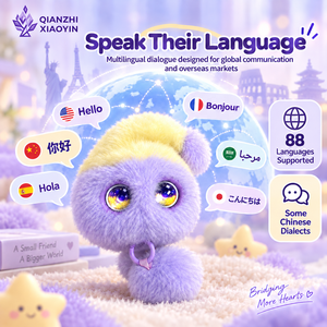 ตุ๊กตาอัจฉริยะสีม่วง AI รองรับ 88 ภาษา พร้อมระบบจดจำอารมณ์ 10 รูปแบบ ความจำระยะยาว เล่นเองได้ นิทานเล่าเรื่อง ของขวัญ - Product Image 4