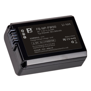 Batterie d'appareil photo FB NP FW50 pour <span class=keywords><strong>sony</strong></span> zve10 a6400 a6300 a6000 a7m2 a7r2 a6100 a5100 nex7 appareil photo numérique - Product Image 1