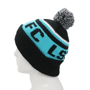 Gorro de Invierno Personalizado de Alta Calidad con Forro Polar y Pompones, Gorro de Punto Grueso con Forro Polar - Product Image 6