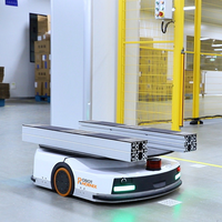 Robot mobile autonome AGV de 1000 kg de charge utile pour usine de fabrication et entrepôt avec évitement d'obstacles