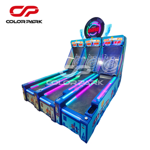 Fabricante Venta caliente de lujo Juego de lotería Productos de entretenimiento Arcade Máquina de juego que funciona con monedas Tres jugadores <span class=keywords><strong>Bolos</strong></span> - Product Image 3