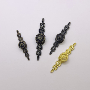 Tirador y pomo para muebles de aleación de zinc, redondo, tradicional, para cajones, armarios, mesitas de noche, decoración de superficie - Product Image 1