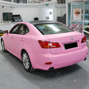 WRAPMASTER <span class=keywords><strong>Vinilo</strong></span> Autoadhesivo Mate Rosa de 1.52*30m para Modificación de Automóviles, Adhesivo para Carrocería - Product Image 4