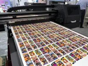 Stampante uv flatbed uv a colori a Ripple a1 stampante dtf 6090 stampante uv