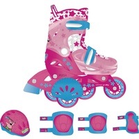 Patins à roulettes pour enfants à 3 roues, design professionnel pour débutants, patins réglables pour l'extérieur pour enfants