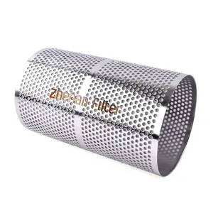 150 Mesh Beer Wine Votka Stainless Steel perforated filter pipe Centrifugal screens