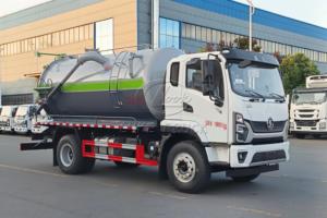 Factory Custom Shacman 12 Cubic Meter Vacuum Feces <b>Suction</b> Truck, Sanitation Sewage Collection Truck Global Export - Product Image 4