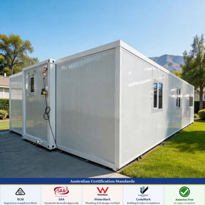 Maison conteneur extensible 5 chambres, type Tiny House Cottage, conforme aux normes australiennes, résistante à l'air salin côtier, garantie 3 ans, disponible en 40, 30 et 20 pieds - Product Image 1