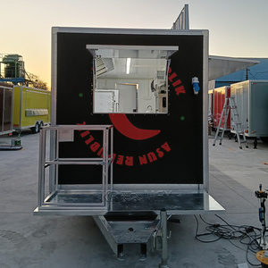 Remolque de Helados Totalmente Equipado, Camión de Hamburguesas Llave en Mano, Carrito de Comida Callejera para Festivales, Carro de Catering con Certificación DOT - Product Image 1