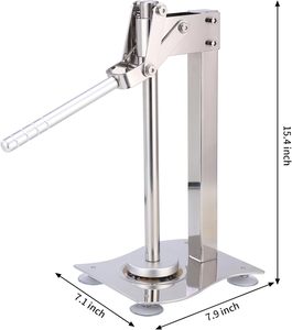 Presse-fruits manuelle en acier inoxydable - Facile à nettoyer - Product Image 5