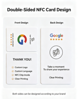 Mini-étiquette professionnelle intelligente en PVC RFID NFC 13,56 MHz étanche ISO 1K 213 pour hôtels, cartes cadeaux, cartes de membre, paiement et codes QR