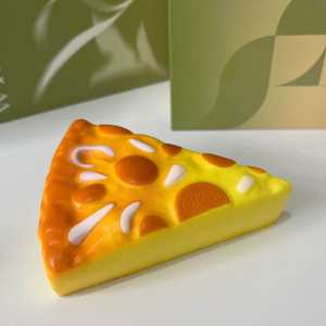 Jouet sensoriel anti-stress à presser, à rebond lent, en forme de nourriture simulée (pain, gâteau), avec parfum et texture douce, <span class=keywords><strong>Yoyo</strong></span> Sauce Blind - Product Image 6