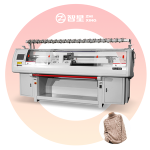 Áo len dệt máy cơ giới chuyển Cam đôi hệ thống máy tính Áo len phẳng máy dệt kim - Product Image 1