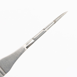 Pince à épiler droite en acier inoxydable KEWO, type inversé, pour lentilles ophtalmiques, Nucleotome de classe I, micro-instrument ophtalmique - Product Image 6