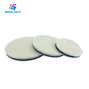 Lana gruesa <span class=keywords><strong>50</strong></span> Grit 3-6 pulgadas Ronda Durable Corte pesado Eliminar arañazos China Almohadilla de pulido Pulido - Product Image 4