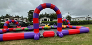 Thương mại <span class=keywords><strong>Inflatable</strong></span> Bumper xe hơi nước hồ bơi/<span class=keywords><strong>Inflatable</strong></span> Bumper xe khu vực đua theo dõi - Product Image 4