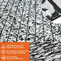 Qualité supérieure Anti-Dérapant EVA Click-Install Imperméable Stratifié Bateau Tapis Camouflage Caravane Tapis Moderne pour Usage Extérieur