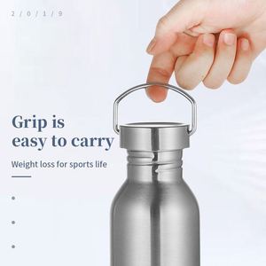 Customized Outdoor 500/600/750/1000ml Double Wall 304 Stainless Steel Vacuum <b>Flask</b> Thermal Insulation 6-12 Hours Temperature - Product Image 5