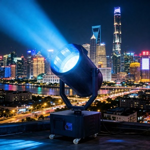 ไฟฉายค้นหาแบบซีนอนสำหรับภายนอกอาคาร กันน้ำ 1KW 3KW 7KW ระยะไกล สำหรับโรงแรม อาคาร เวที ไฟฉายซุปเปอร์แคนนอน - Product Image 5