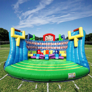 Sfida gioco gonfiabile in PVC telone da calcio cancello in scatola carnevale AFL porta accessorio per soffiatore CN tappi calcio intrattenimento - Product Image 1