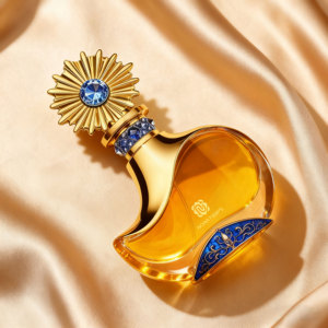 Flacons de <span class=keywords><strong>parfum</strong></span> vides personnalisés directement de l'usine, flacons en verre givré, flacon de <span class=keywords><strong>parfum</strong></span> pour femme avec bouchon en alliage de zinc et emballage en boîte cadeau - Product Image 1