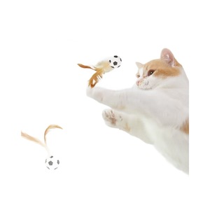 <b>Cat</b> Bouncy Ball Rubber <b>Interactive</b> <b>Toy</b> For <b>Cats</b> Anti-Boredom Plaything Jinhua Zhejiang Made Solid Pattern 40g - Product Image 5
