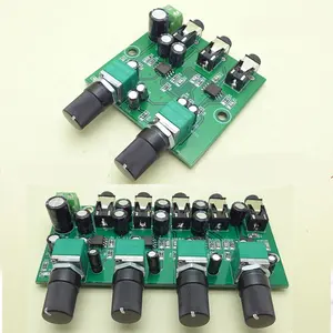 Stereo audio source multichannel mixer board two - way four - way input mix for one - way output four - in - one - out