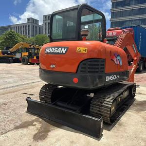 รถขุดดิน Doosan DH60-7 ขนาด 6 ตัน พร้อมบุ้งกี๋ขุดดิน มือสองสำหรับงานก่อสร้าง - Product Image 5