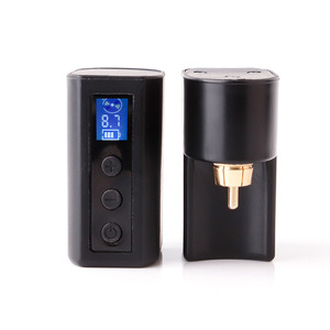 Alimentation électrique réglable Yuanyun pour tatouage, connecteur DC RCA, portable, avec écran et interrupteur de contrôle pour machine de maquillage permanent - Product Image 1