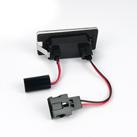 Lumière de plaque d'immatriculation LED 12-30V compatible avec VW Audi Skoda SEAT Golf Polo Blanc froid