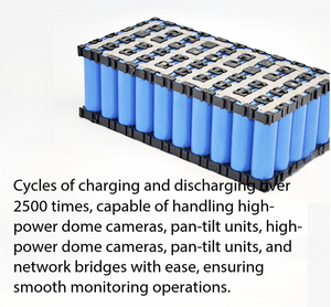 Fuente de Alimentación Solar para Cámaras de Estaciones Meteorológicas, Sistema de Monitoreo Solar, Fuente de Alimentación de Seguridad para Exteriores - Product Image 6