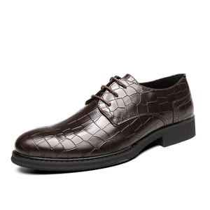 Scarpe Casual <span class=keywords><strong>da</strong></span> <span class=keywords><strong>uomo</strong></span> in pelle formale di buona qualità <span class=keywords><strong>da</strong></span> <span class=keywords><strong>uomo</strong></span> in pelle sintetica scarpe <span class=keywords><strong>da</strong></span> <span class=keywords><strong>cerimonia</strong></span> formale QS111C137 - Product Image 1